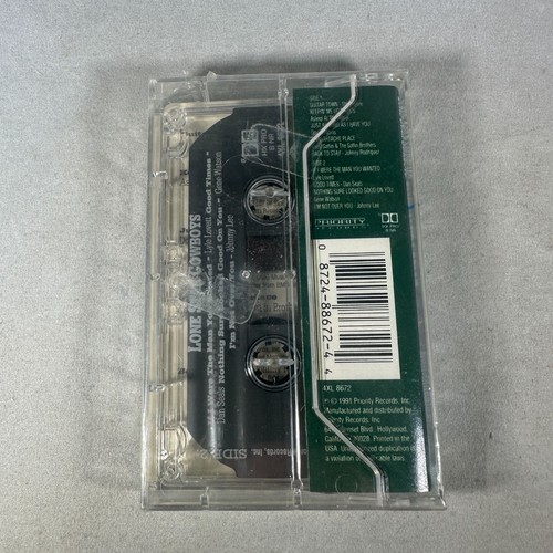 Countrys Greatest Hits Volume 7 Lone Star Cowboys Cassette Tape 1991 Priority - Picture 2 of 2