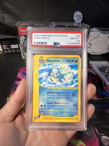 Wartortle graded PSA 8.5 for sale on eBay