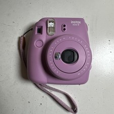 Fujifilm Instax Mini 9 Smokey Purple Built-in Flash Compact Instant Camera