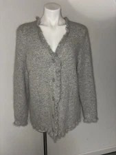Jillian Jones Soft Angora rabbit hair lamb Wool Blend Sweater Size 1x Great Cond