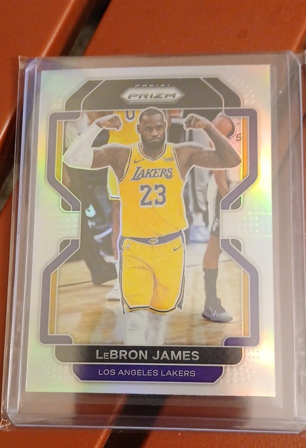 2021-22 Panini Prizm - LeBron James #91 Silver Prizm