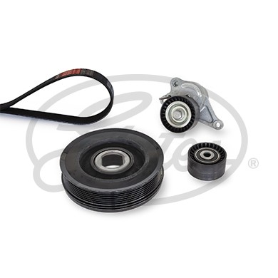 VRIBBED BELT SET K057PK1973 FOR RENAULT LAGUNA/III/Grandtour ESPACE/IV TRAFIC - Picture 2 of 6