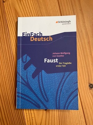 EinFach Deutsch Textausgaben: Johann Wolfgang von Goethe: Faust