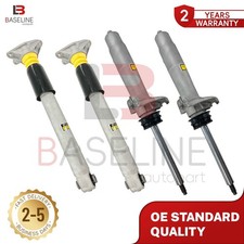4PCS Front Rear Shock Absorber Struts w/EDC For BMW M3 M4 F80 F82 F83 3.0L 15-20