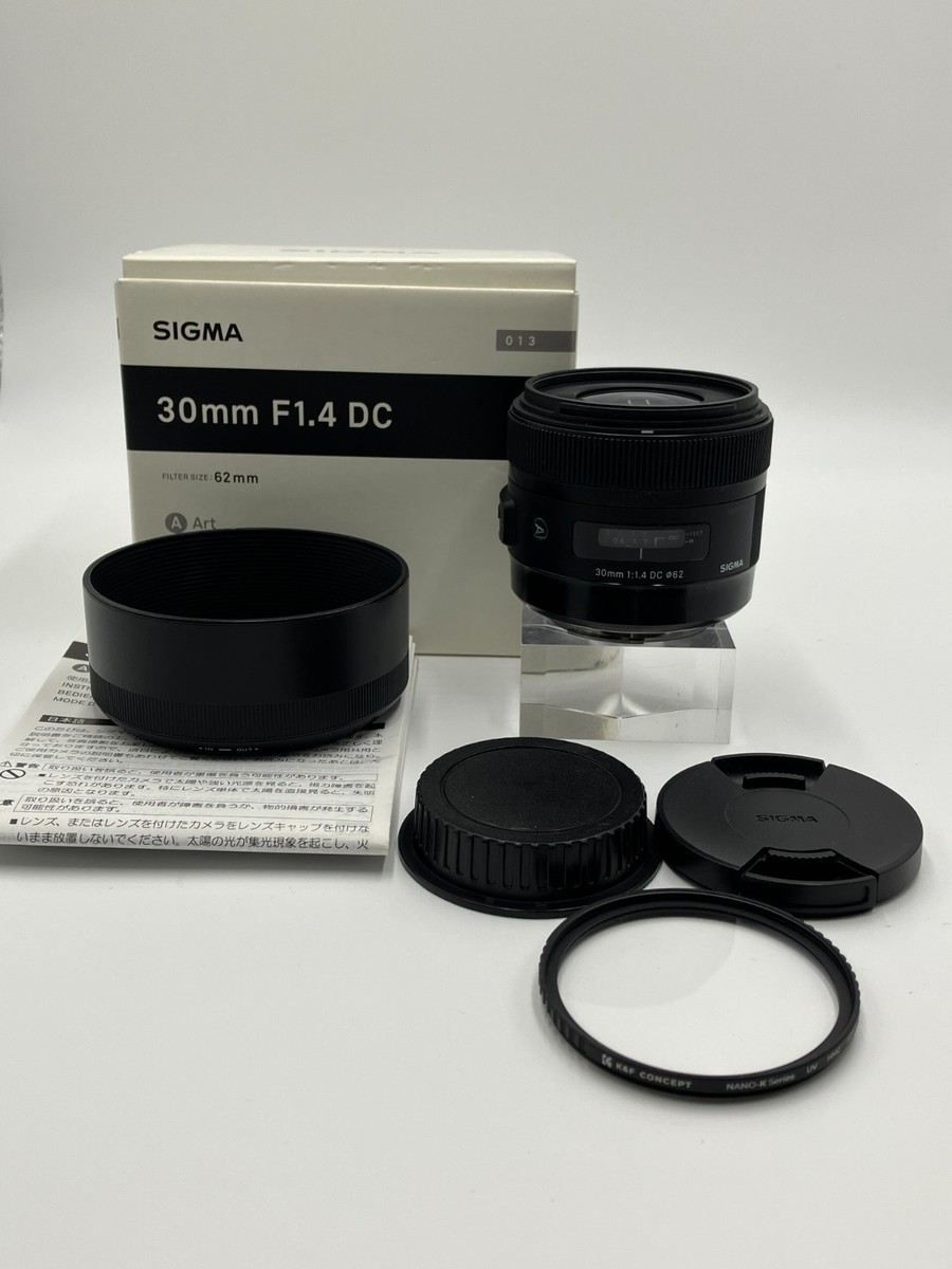 SIGMA 30mm F1.4 DC HSM Art Lens for Canon EF Mount | eBay