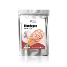 Pacific Pelican Pink Himalayan Salt, Coarse Grain - Non-GMO, Halal, Kosher, Pure