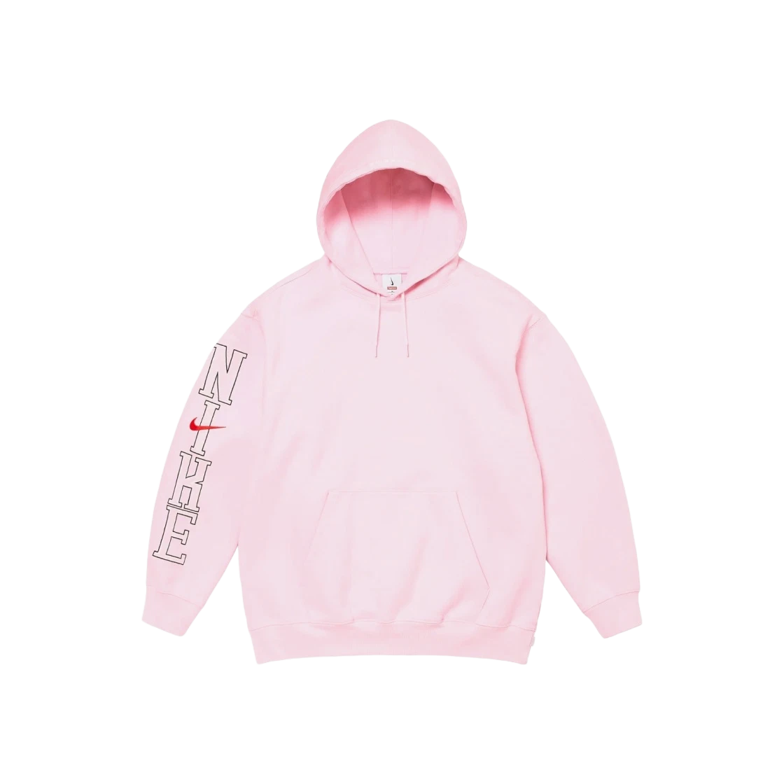 Sweat à capuche Supreme x Nike rose clair   24SS
