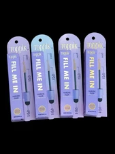 Toppik Fill Me In Hairline Filler Medium Blonde Fill Build Blend 4 Boxes New