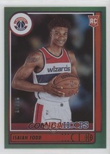 2021-22 Panini NBA Hoops Rookies Green 91/99 Isaiah Todd #241 1d8g