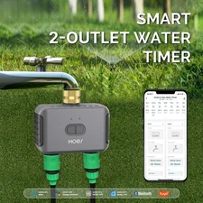 Bluetooth Value Smart Garden Sprinkler Water Timer by 2 Way Rain Delay Filter