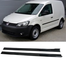 For VW Caddy MK3 MK4 MK5 Side Skirt Panel Spoiler Splitter Rocker Lip 2.2m/86.6"