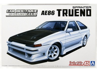 Aoshima - Car Boutique Club Toyota Sprinter Trueno Ae86 1/24 05863