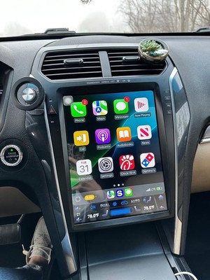 For 2011-2019 Ford Explorer Carplay Android Auto GPS Navi Back Camera Car Radio