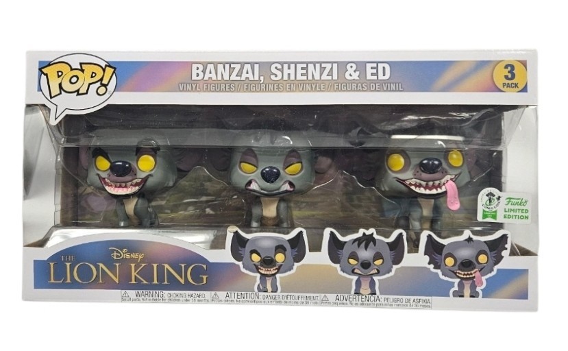 Funko Pop! Disney Lion King Hyenas Banzai, Shenzi & Ed 3