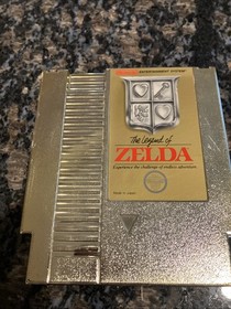 The Legend of Zelda (Nintendo NES, 1987)  Authentic Tested Gold Cartridge Only