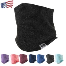 Winter Fleece Neck Warmer Gaiter Half Face Mask Men Women Windproof Ski Bandana