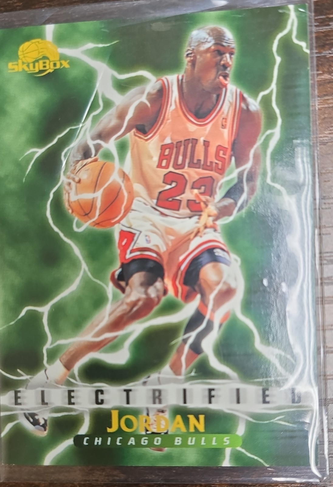 1995-96 Skybox Premium - Electrified Michael Jordan #278