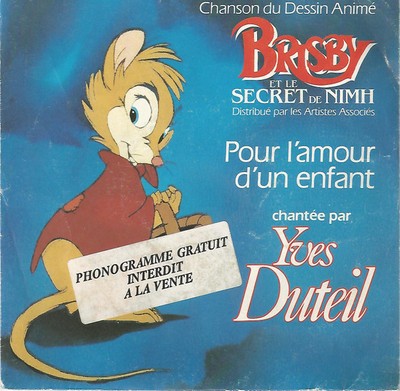 Yves Duteil - Svetlana - Pour L'amour D'un Enfant - Chanson Du Dessin Animé B...