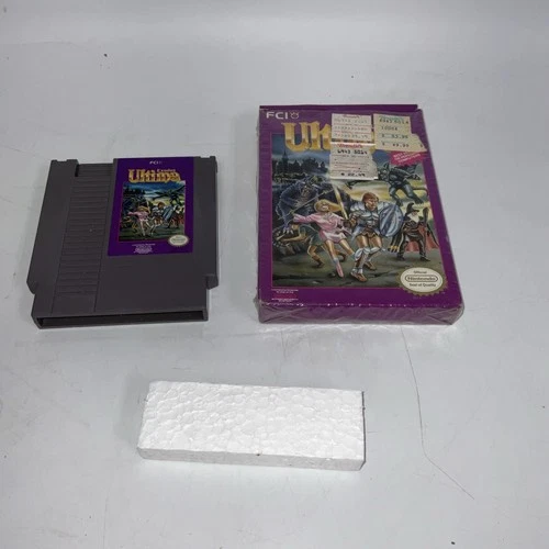 EXODUS ULTIMA Nintendo NES Video Game Cartridge - Authentic TESTED