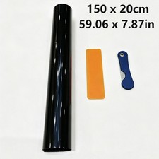 59 X 7.87 Car Windshield Tint Strip Front Window Sun Visor Cuttable Tint Film 59 X 7.87 Car Windshield Tint Strip Front Window Sun Visor Cuttable Tint Film
