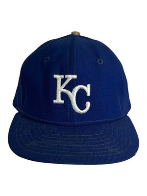 Vintage 1970's Kansas City Royals Pro Model Roman Brand Sz 7 3/8 Hat Cap