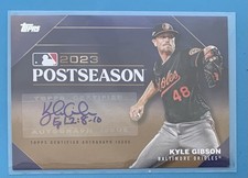 2024 Topps Series 1 Kyle Gibson Postseason Performance Auto /25 #PPA-KG Gold