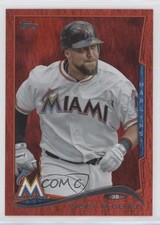 2014 Topps Red Hot Foil Casey McGehee #340 0y3