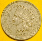 1859 U.S. INDIAN HEAD PENNY CENT COIN (XF-Extra Fine) Full "LIBERTY" 1st YEAR!