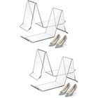 2 Pieces Schuhgestell Schuhabsteller Regal Für Schuhe Modernes Schuhregal