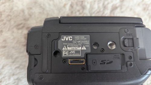 JVC Everio GZ-MG555U HDD Camcorder 10X Optical Zoom W/ Battery. No Charger - Picture 6 of 11