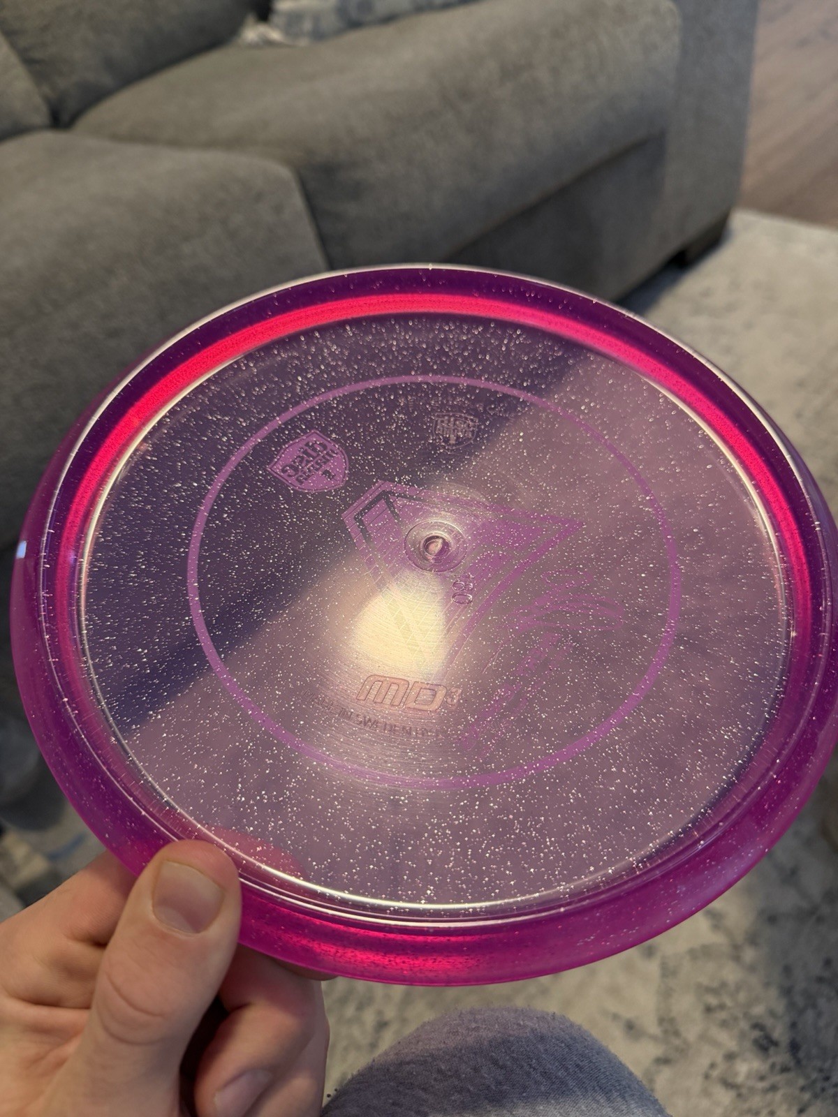 Discmania Metal Flake C-Line MD3 Flat & RARE Avery Jenkins Stamp Heavy Sparkle