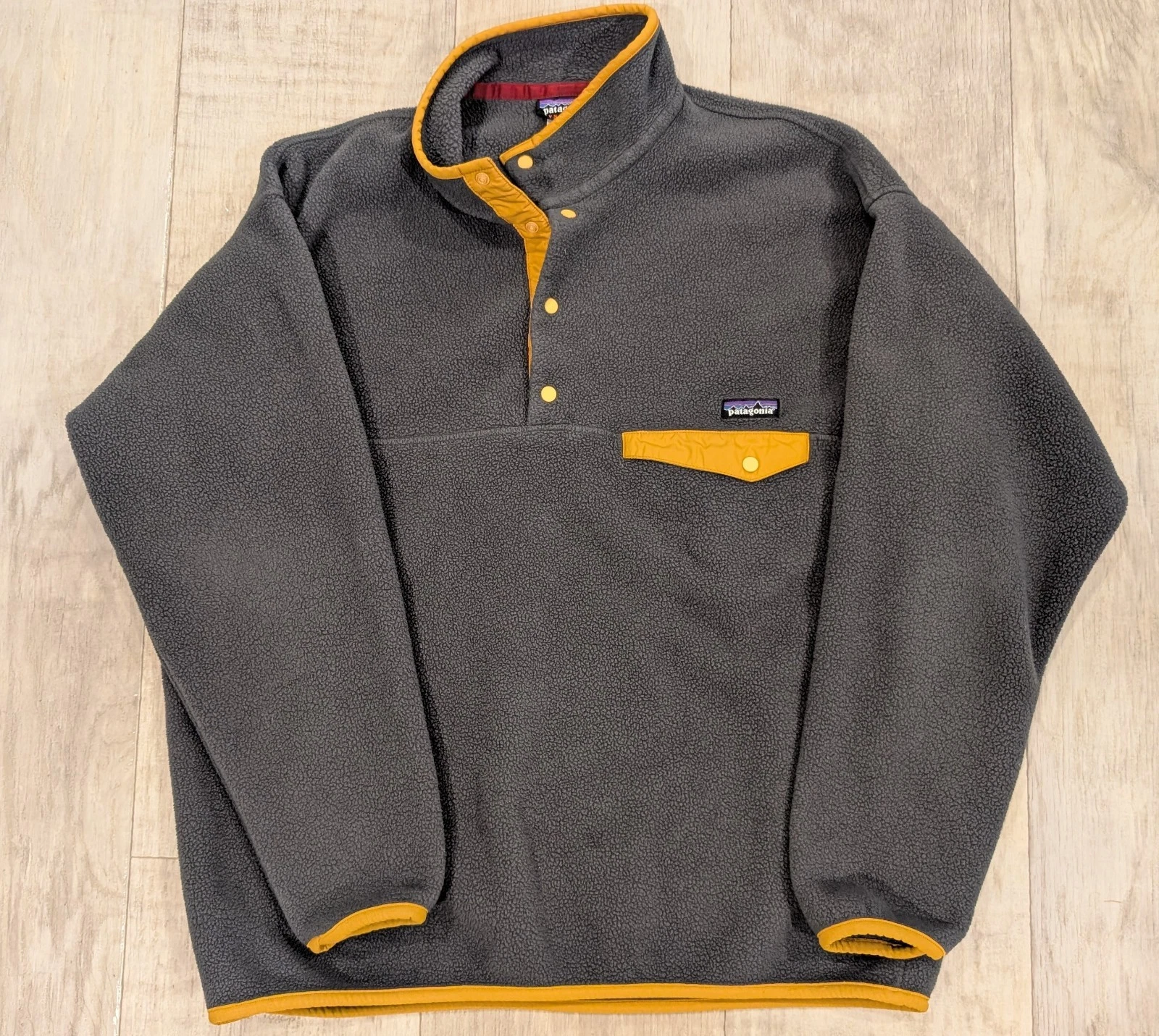 VTG Patagonia Synchilla Snap T Pullover Men X Large Gray Fleece
Opens in a new window or tab