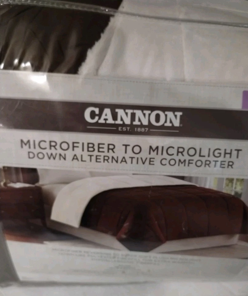 NUEVO EDREDÓN Cannon King MicroLightDown edredón High Pro relleno de fibra de alérgenos Foto 2 de 4