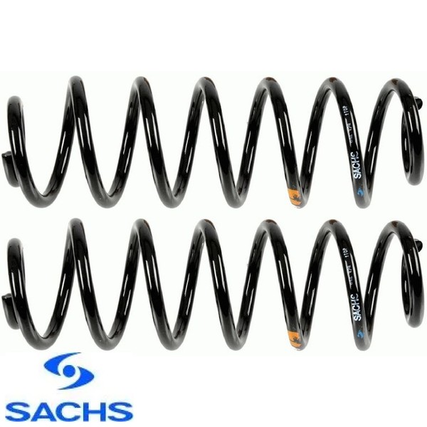 2X Fahrwerksfeder Sachs 994329 2 Federn Satz Federnsatz FüR Skoda FüR VW-image