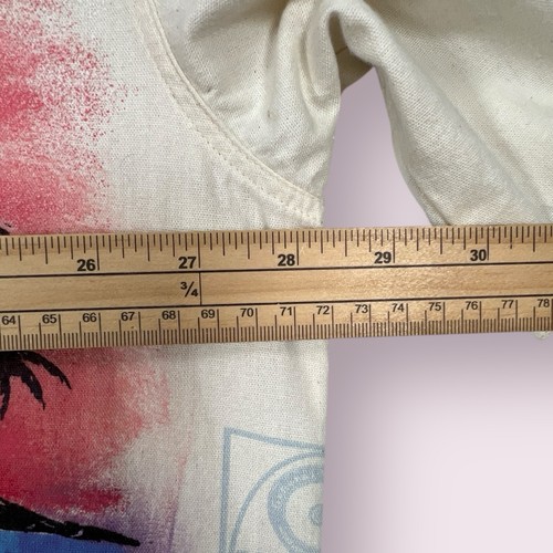 Replay Vintage Graphic Shirt Mens UK XXL 2XL (USA XL ) Cotton Canvas Hawaiian - Picture 13 of 15