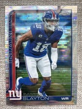 2025 Topps Chrome Football Darius Slayton Pulsar Refractor New York Giants
