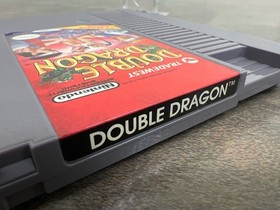 DOUBLE DRAGON (NINTENDO NES) CLEANED & CONTACTS POLISHED - TESTED (WBP017126)