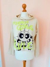 Powerpuff Girls Cropped Hoodie Age 12-14, fits 10-12