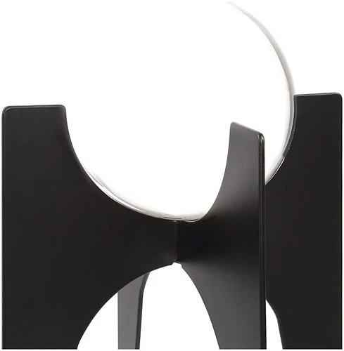 Uttermost 18053 Ellianna 7-1/8"W Crystal and Iron Decorative - Brushed Black / - Picture 2 of 2