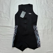 Dive Sail 2mm Neoprene Wetsuit Women 2XL Black Shorty Sleeveless Front Zip NWT