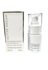 Active Argan OVERNIGHT STEM CELL ELIXIR 0.5oz/ 15ml NEW SEALED