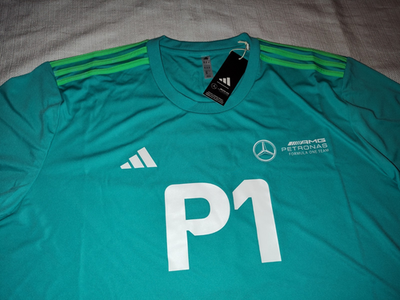Adidas 2025 F1 Formula 1 Petronas AMG Mercedes-Benz T-Shirt