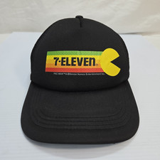 7-Eleven PAC-MAN Bandai Namco Black Mesh Truc...
