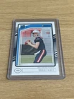 2024 Panini Donruss Rated Rookie Drake Maye #379 (RC) Rookie Card