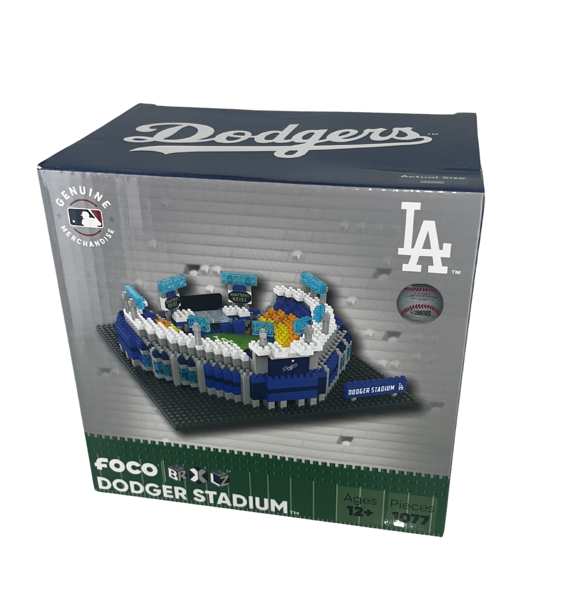 Los Angeles Dodgers Dodger Stadium Mini BRXLZ Building Block Set