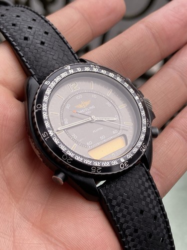 Orologio Watch Dpw Breitling Pluton Quartz Analogic Vintage Swiss - Foto 13 di 16