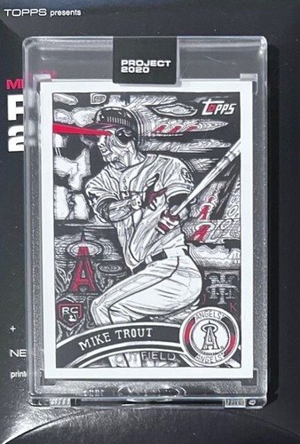 TOPPS PROJECT 2020 MLB BASEBALL CARD 2011 TOPPS MIKE TROUT ROOKIE JK5 with Box