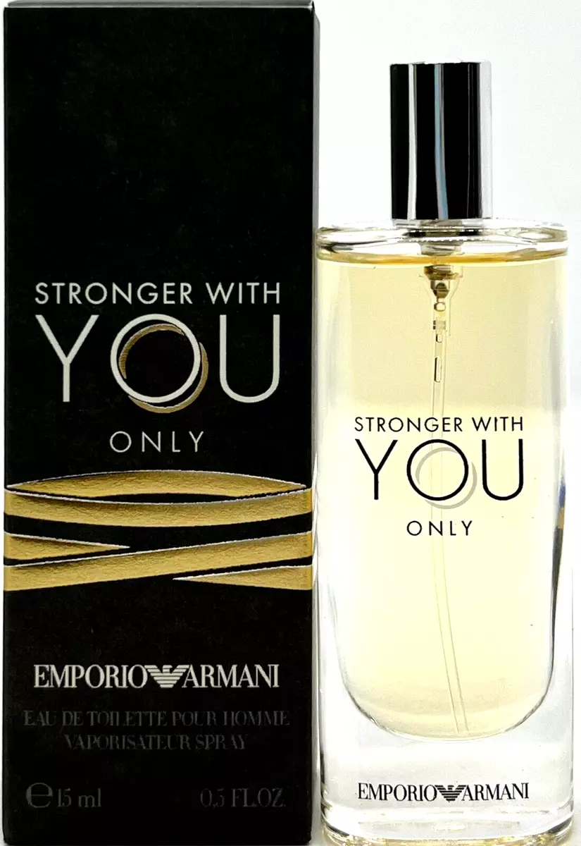  GIORGIO ARMANI Emporio Stronger With You Intensely for Men Eau  De Parfum, Clean, 3.4 Fl Oz : Beauty & Personal Care