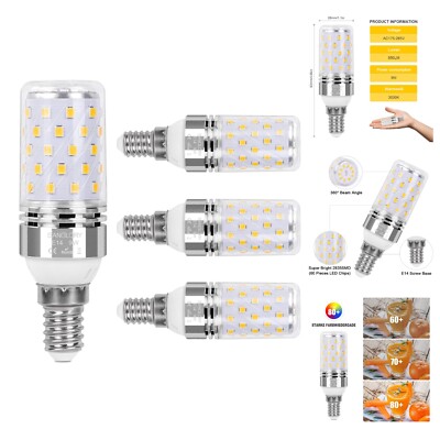 9 W E27 LED Bulbs, 950 lm Cold White E27 LED Corn Bulbs, Replacement for 80 W...