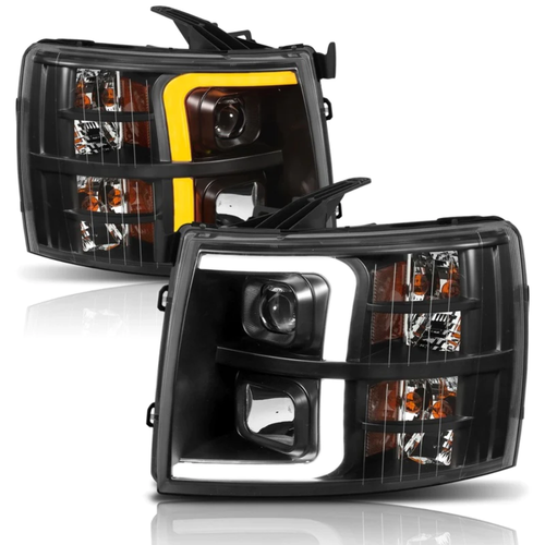 ANZO 1111410 Set fari adatto 07 13 chevrolet silverado 1500 - Foto 6 di 17